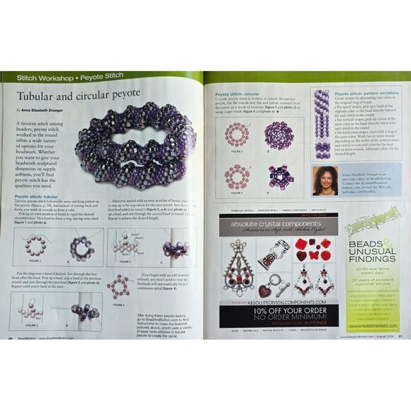 Bead And Button Magazine August 2008 Create A Beautiful Wire Work Pendant - Picture 5 of 14